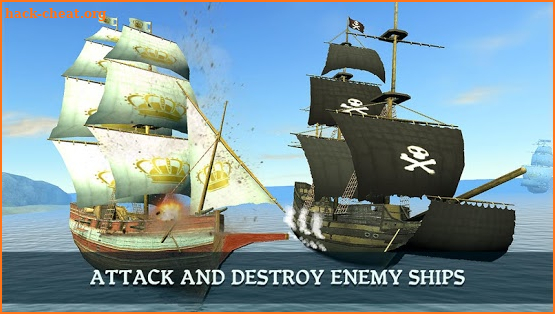 Pirate Ships Battle King 3D screenshot
