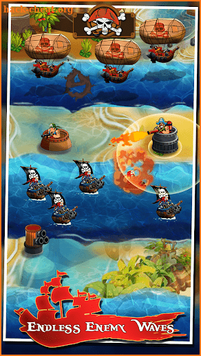 Pirate TD: A legends defending game screenshot