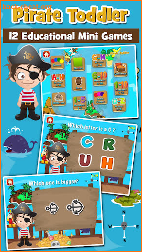 Pirate Toddler Kids Games Full screenshot