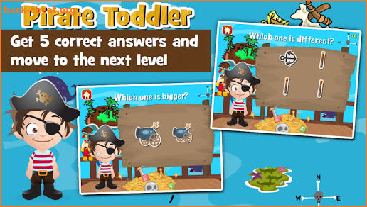 Pirate Toddler Kids Games Full screenshot