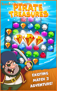 Pirate Treasures - Gems Puzzle screenshot