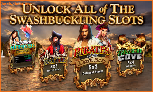 Pirates of the Dark Seas Slots screenshot