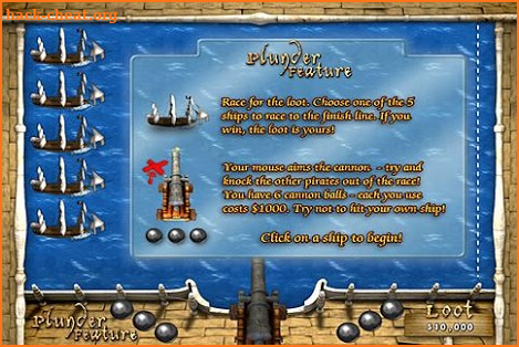 Pirates Plunder Slots screenshot