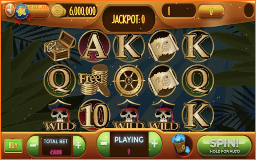 Pirates Treasure Free Casino Slots Machine screenshot