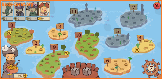 Pirates Treasure Hunt: Kids learn maths by playing screenshot