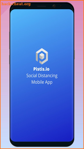 Pistis.io Social Distancing App screenshot