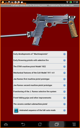 Pistol full-auto conversions screenshot