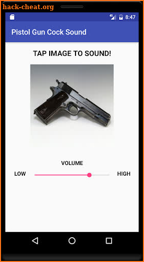 Pistol Gun Cock Sound screenshot