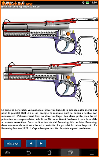 Pistolet FN GP35 expliqué screenshot