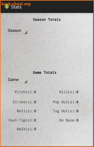 Pitch Count Extream screenshot