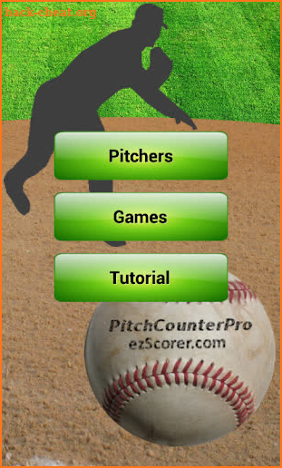 Pitch Counter Pro screenshot