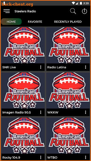 Pittsburgh football Radio App screenshot