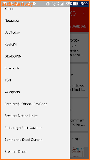 Pittsburgh Steelers All News screenshot