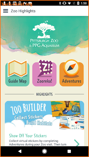 Pittsburgh Zoo & PPG Aquarium screenshot