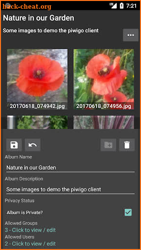 Piwigo Client - Pro screenshot