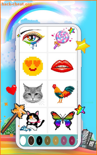 Pix art coloring by number - Colorbox Draw pixel screenshot