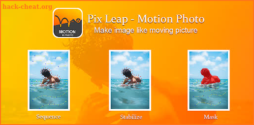 Pix Leap - Motion photo maker screenshot