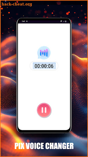 Pix voice changer screenshot