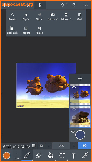 Pix2D - Pixel art studio screenshot