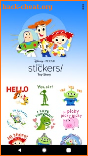 Pixar Stickers: Toy Story screenshot