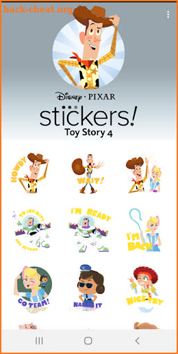 Pixar Stickers: Toy Story 4 screenshot