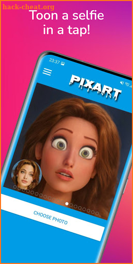 Pixart - Cartoon yourself photo editor screenshot