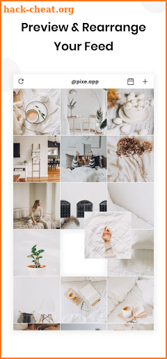 Pixe: Instagram Planner & Templates screenshot