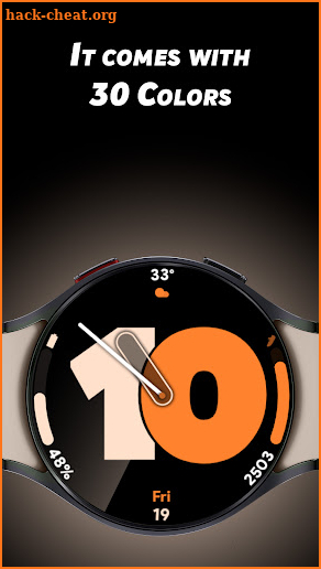 Pixel Analog 3 - Watch face screenshot