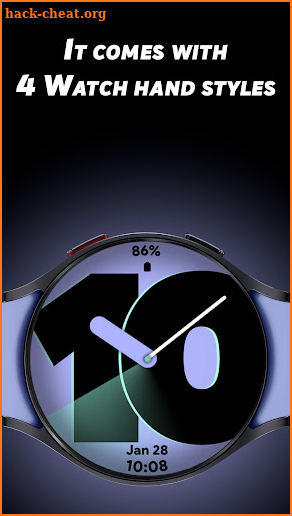 Pixel Analog 4 - Watch face screenshot