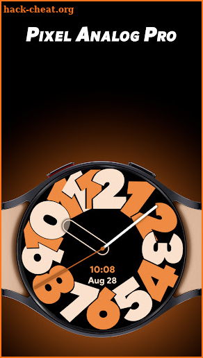 Pixel Analog Pro - Watch face screenshot