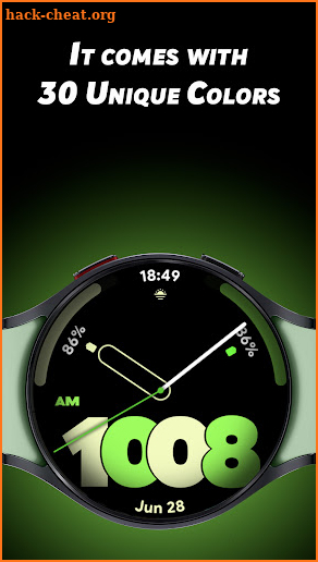 Pixel Analog - Watch face screenshot