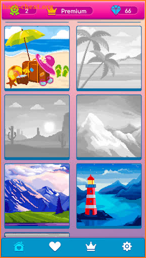 Pixel Art Book - pixel coloring, сolor by number screenshot