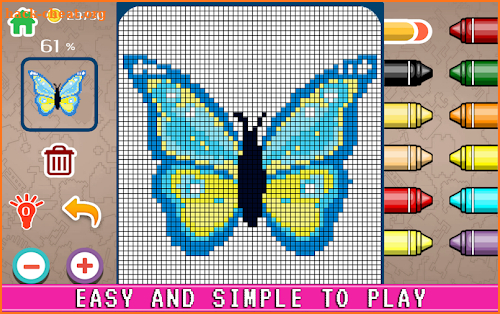 Pixel Art Coloring Book: Draw Sandbox Color Pages screenshot
