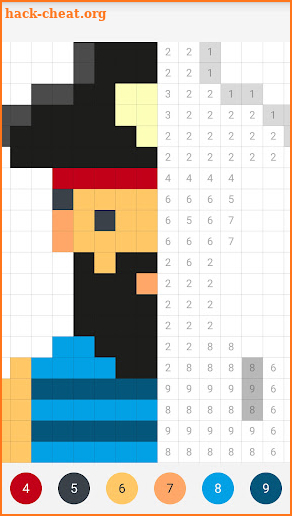 Pixel - Art Coloring Pages screenshot