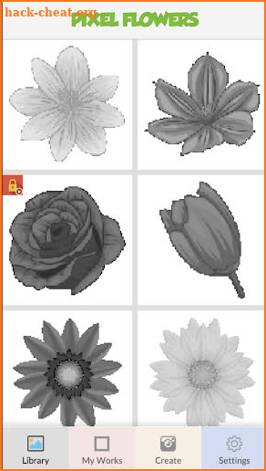 Pixel Art Flowers - Color By Number screenshot