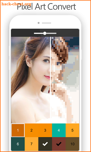 Pixel Art Number screenshot