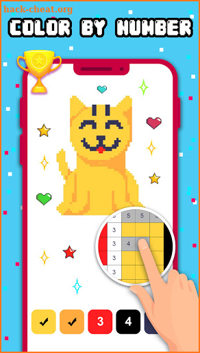 Pixel Artist 2021 - Pixel Art Challenge & Coloring screenshot
