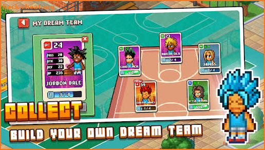 Pixel Basketball: Multiplayer screenshot