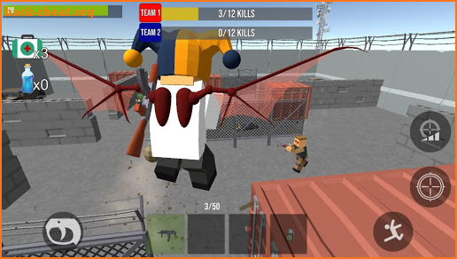 Pixel Battle Royale - FPS shooter 3d game offline screenshot