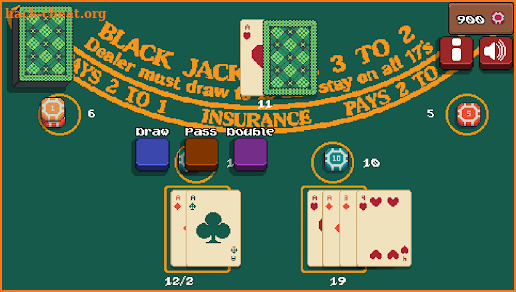 Pixel Blackjack screenshot