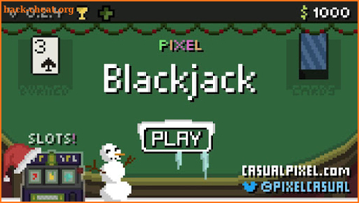 Pixel Blackjack - 21 screenshot