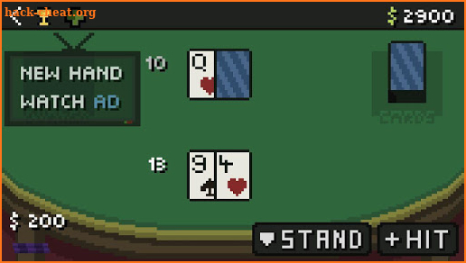 Pixel Blackjack - 21 screenshot