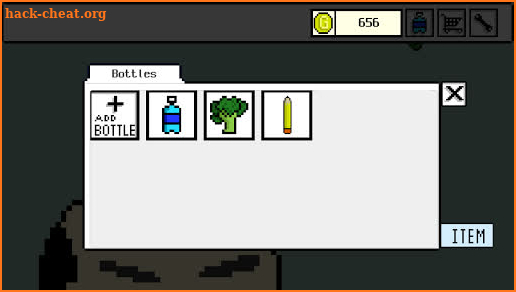 Pixel Bottle Flip screenshot