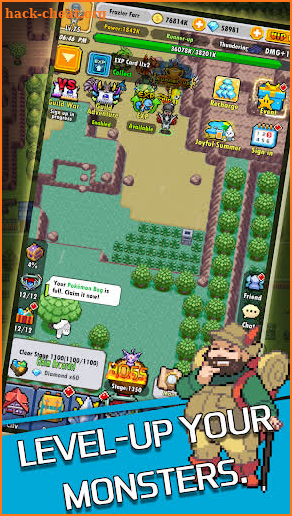 Pixel Campaign IDLE screenshot
