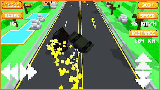 Pixel Car screenshot
