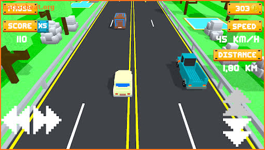 Pixel Car screenshot