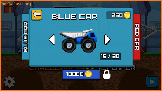 Pixel Cars. Soccer screenshot