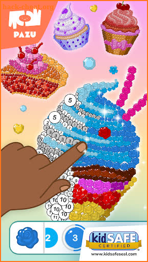 Pixel coloring games for kids screenshot