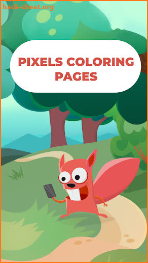 Pixel Coloring Pages screenshot