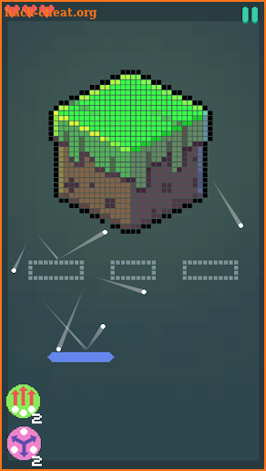 Pixel Crush  -  Many Bricks screenshot